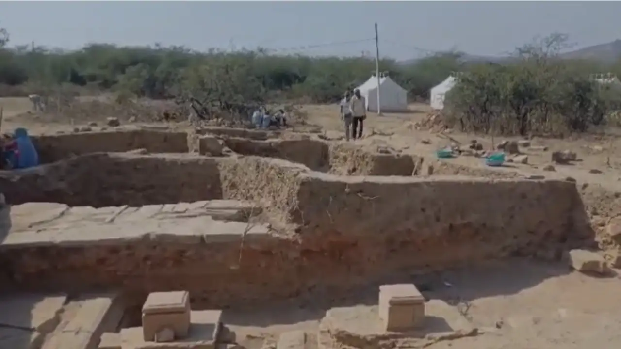 खेतड़ी का रीढ़ का टीला बना प्रमुख पुरातात्विक स्थल