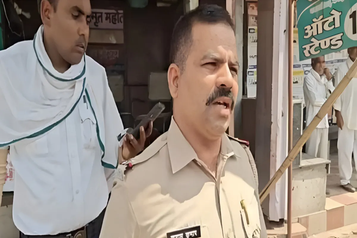 गंगापुरसिटी में ट्रैफिक पुलिस से मारपीट, युवक हिरासत में