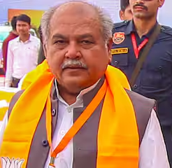 नरेंद्र सिंह तोमर ने मेहंदीपुर बालाजी में किए दर्शन